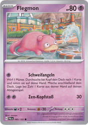 Entwicklungen in Paldea 085/193 Flegmon