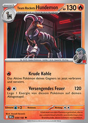 Ewige Rivalen 038/182 Team Rockets Hundemon