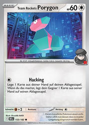 Ewige Rivalen 153/182 Team Rockets Porygon