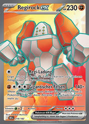 Ewige Rivalen 214/182 Regirock ex