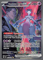 Ewige Rivalen 231/182 Team Rockets Mewtu ex