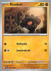 Gewalten der Zeit 093/162 Klonkett