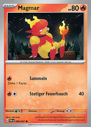 Paldeas Schicksale 009/091 Magmar