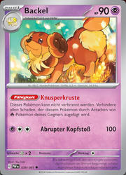 Paldeas Schicksale 039/091 Backel