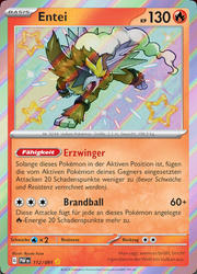 Paldeas Schicksale 112/091 Entei