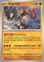Reisegefährten 082/159 Regirock