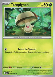 Schwarze Blitze 010/086 Tarnpignon