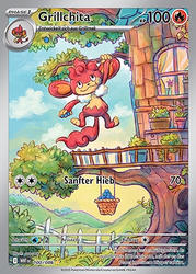 Weiße Flammen 100/086 Grillchita