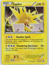 Legendary Treasures 46/113 Zapdos