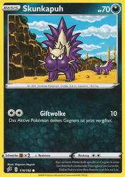 Clash der Rebellen 114/192 Skunkapuh