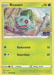Pokémon GO 001/078 Bisasam