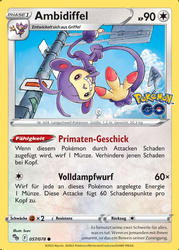 Pokémon GO 057/078 Ambidiffel
