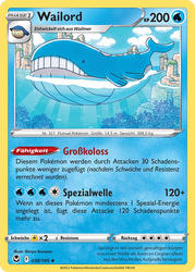 Silberne Sturmwinde 038/195 Wailord