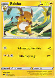 Schwert & Schild 066/202 Raichu