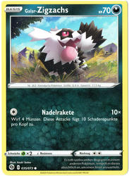 Weg des Champs 035/073 Galar-Zigzachs