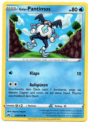 Zenit der Könige 030/159 Galar-Pantimos