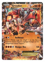 Protoschock 85/160 Groudon EX