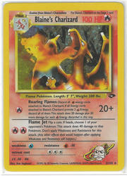 Gym Challenge 2/132 Blaine's Charizard