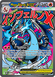 ME Black Star Promos 023 Mega-Glurak X ex