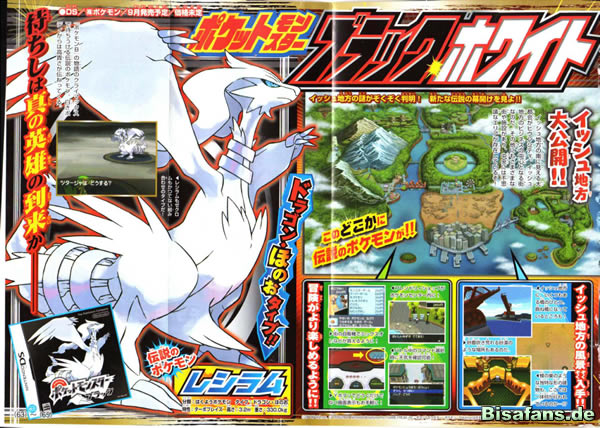 Legendäre Pokémon aus Schwarz und Weiß Legendäre Pokémon aus Schwarz und Weiß