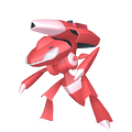 Genesect mit Flammenmodul