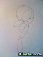 Zeichenkurs Guardevoir - Schritt 3