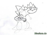 Zeichenkurs Impergator - Schritt 5