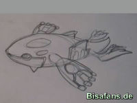 Zeichenkurs Kyogre - Schritt 6