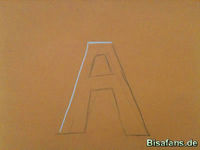 Zeichenkurs 3D-Schrift (mit Schatten) - Schritt 3