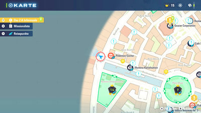 Screenshot von Nebenmissionen