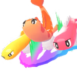 Mega-Nigiragi (Gebogen)