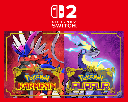 Cover von Pokémon Karmesin und Purpur zur Nintendo Switch 2