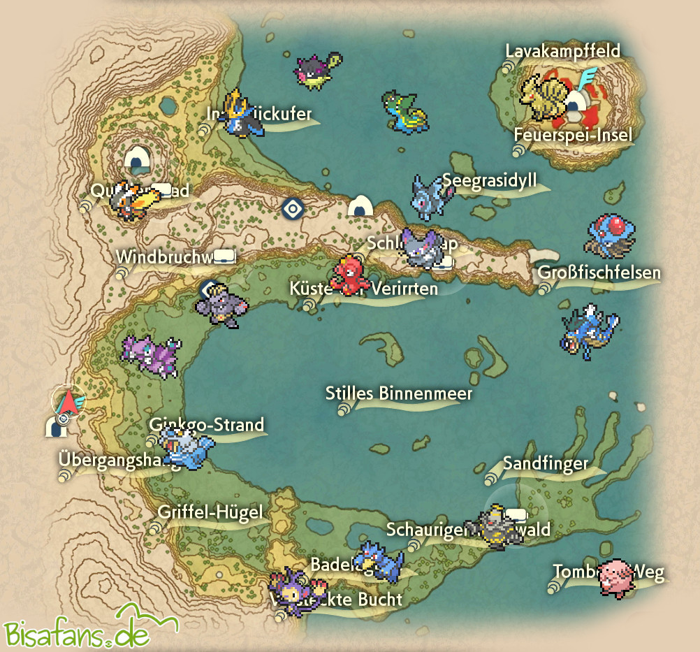 Elite-Pokémon in: Kobalt-Küstenland Elite-Pokémon in: Kobalt-Küstenland