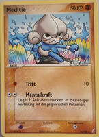 EX Crystal Guardians 56/100 Meditie