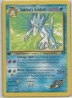 Gym Challenge 30/132 Sabrina's Golduck
