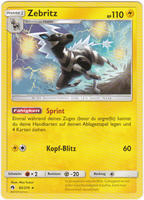 Echo des Donners 82/214 Zebritz