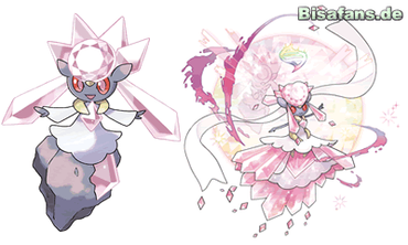 Diancie und Mega-Diancie