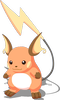 Standard-Pose von Raichu