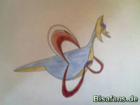 Zeichenkurs Cresselia - Schritt 6