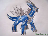 Zeichenkurs Dialga - Schritt 17