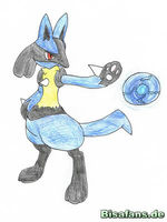 Zeichenkurs Lucario - Schritt 9