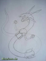 Zeichenkurs Rayquaza - Schritt 10