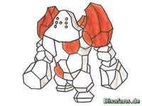 Zeichenkurs Regirock - Schritt 10