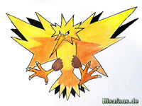 Zeichenkurs Zapdos - Schritt 13