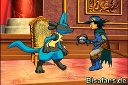 Ash hat Lucario befreit... 