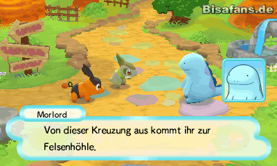 Ein Strepoli will uns beim Hausbau helfen, wenn wir ihm Aquamarine aus der Felsenhöhle bringen.