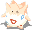 Standard-Pose von Togepi