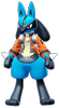 Screenshot von Lucario mit einem Skin