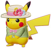 Screenshot von Pikachu mit einem Skin