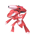 Genesect mit Flammenmodul